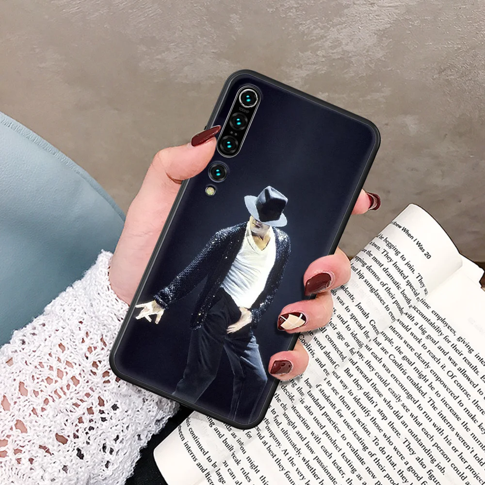 

Michael Jackson Phone Case For Xiaomi Mi Note 10 A3 9 MAX 3 A2 8 9 Lite Pro Ultra black Hoesjes Fashion Bumper Soft Waterproof