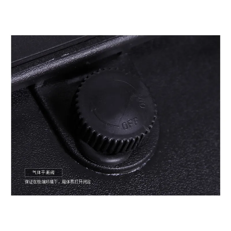

ABS Plastic Sealed Waterproof Safety Equipment Instrument Case Portable Tool Box Dry Box Impact resistant with pre-cut foam