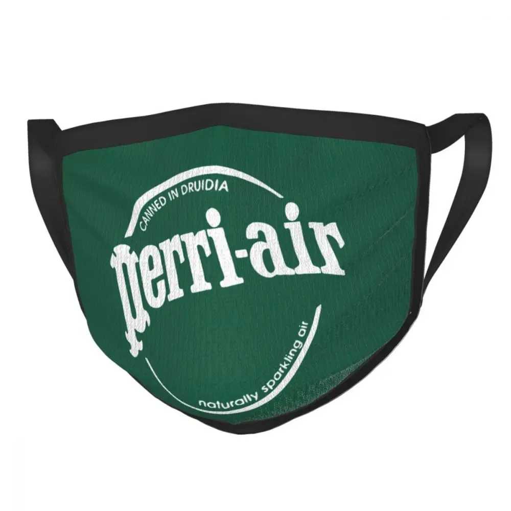 

Многоразовая маска для лица Perri-air, шлем с космическими шариками, маска против смога для фильмов, защитная маска, респиратор, маска для рта