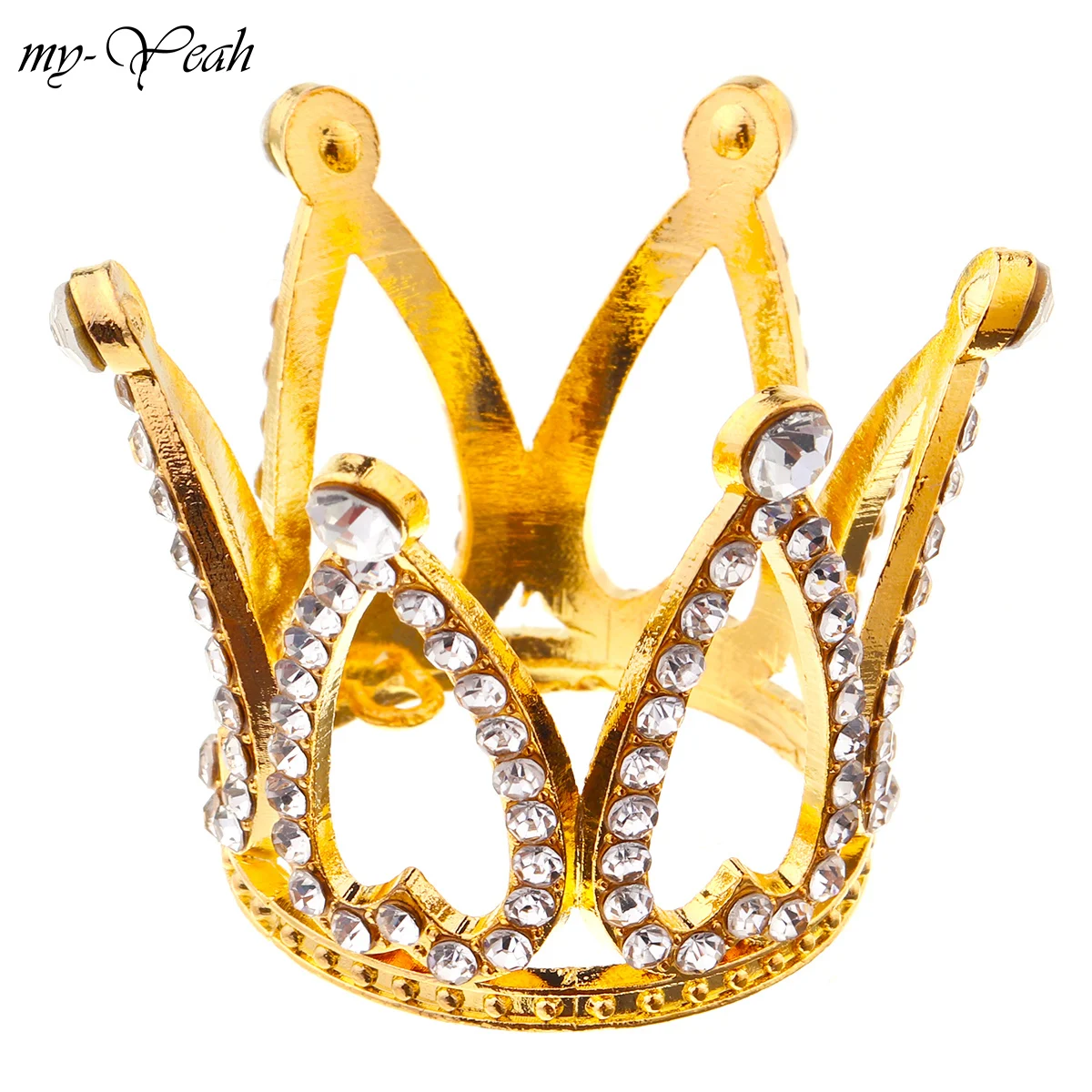 My-Yeah золотые серебряные стразы корона дизайнерская щетка для ногтей держатель