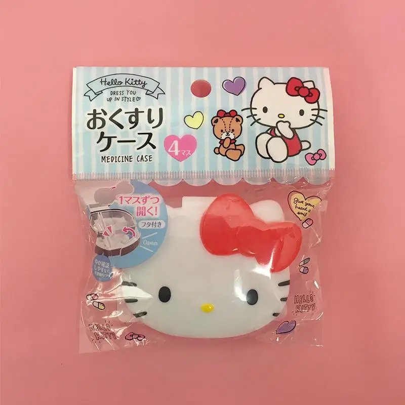 Sanrio мультяшный персонаж Hello Kitty моя мелодия Милая портативная маленькая коробка