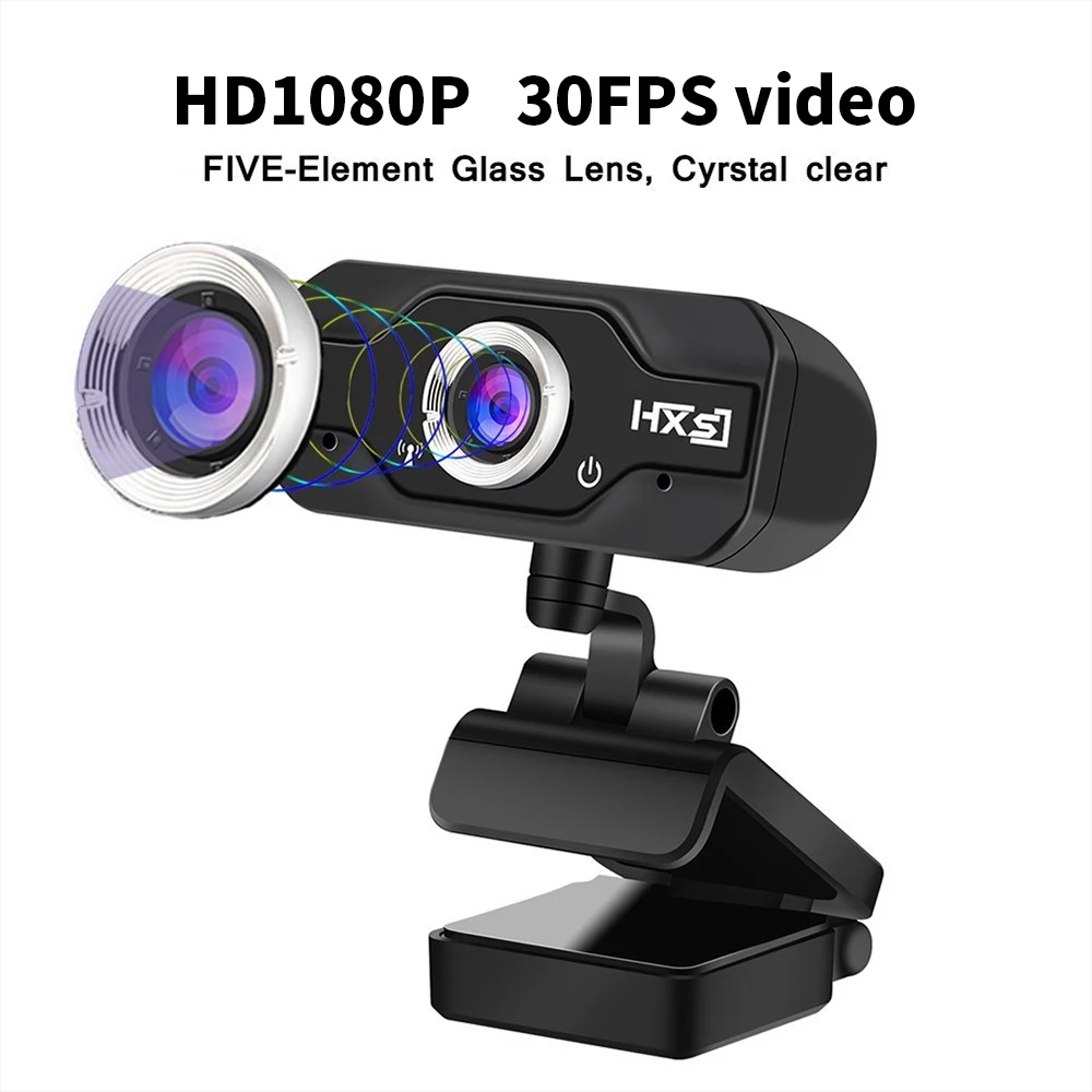 Веб камера HXSJ S4 S60 HD 1080P со встроенным микрофоном|Веб-камеры| |
