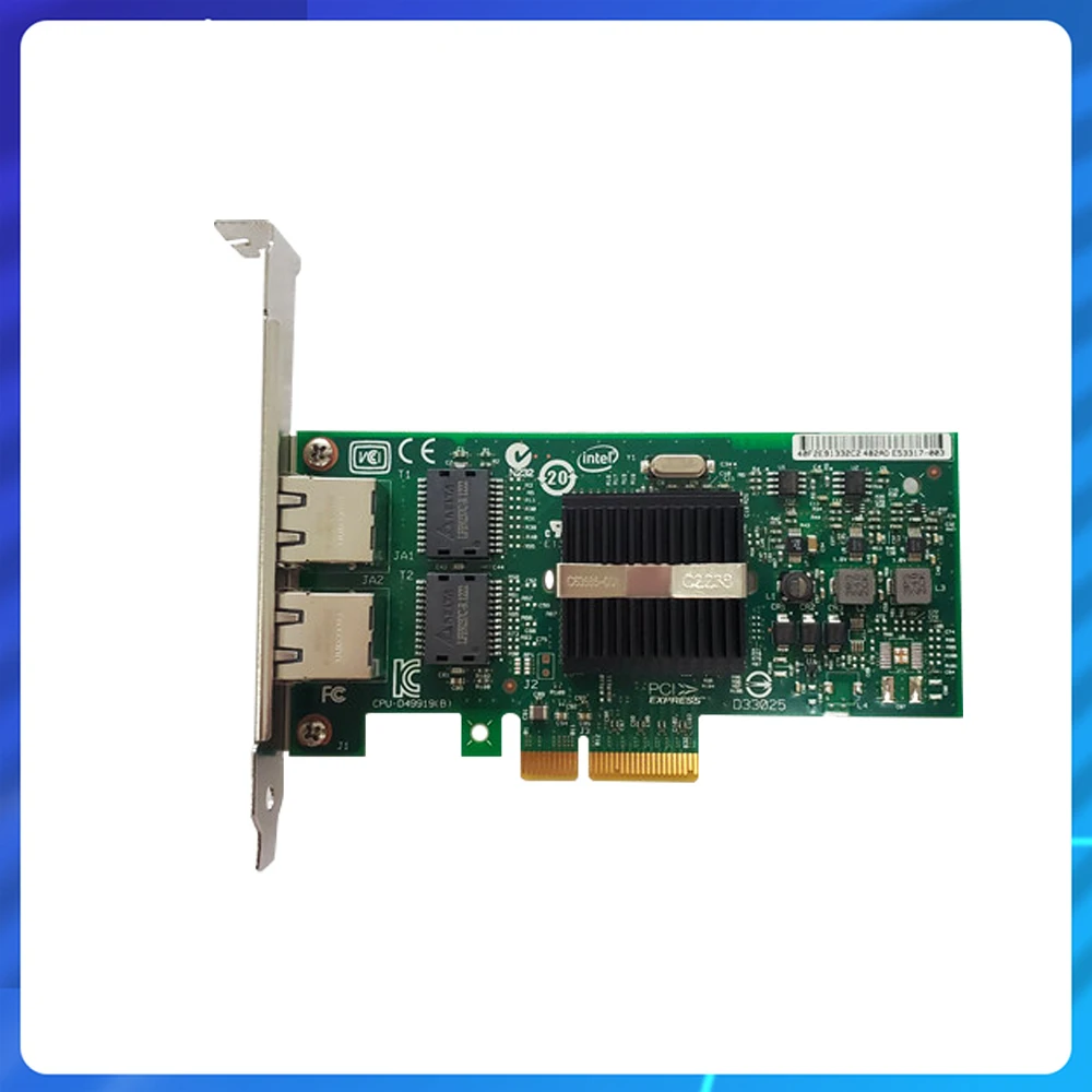 

Оригинал для двухпортовой карты IBM PCI-E 5767 00E0836, 1 ГБ, 2-портовый PCIe (4X), двойной адаптер Ethernet-TX 5767 (E53317-003), карта Ethernet