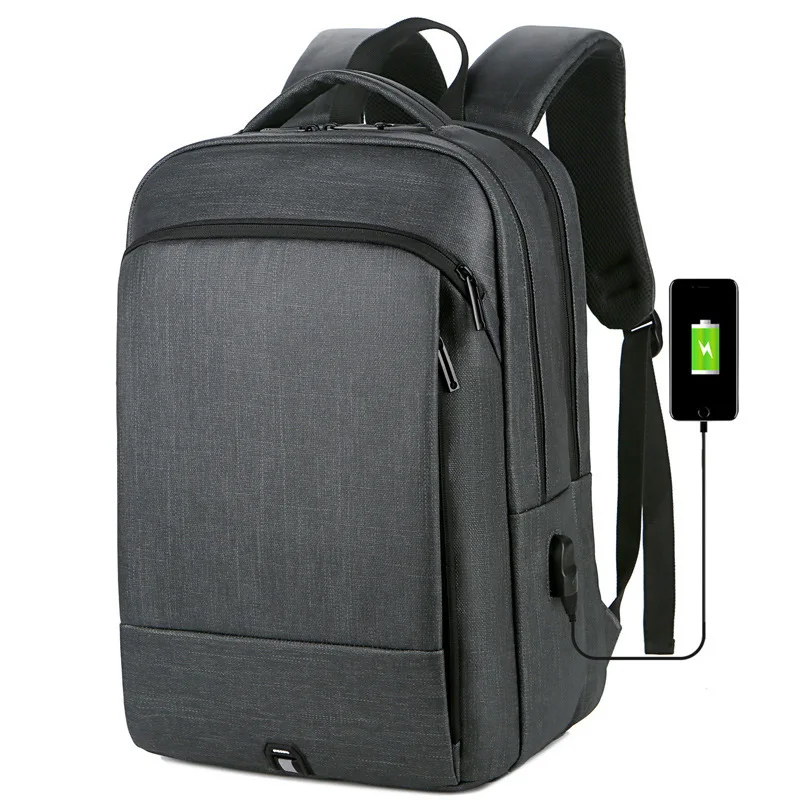 

New multi-functional usb charging business backpack Men's new computer shoulder bag