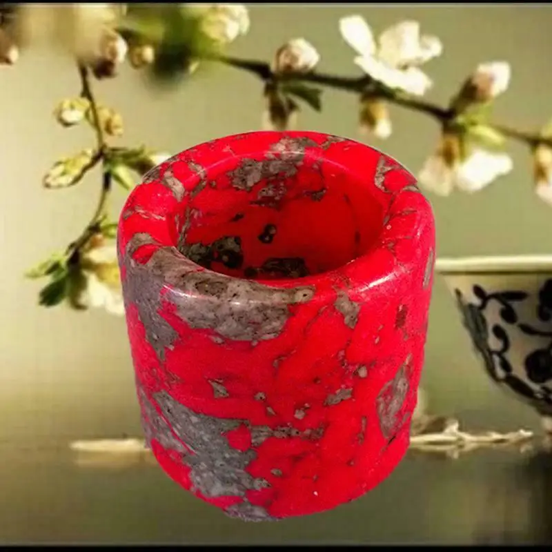 

Натуральный китайский Синьцзян, курица, кровь, камень, кольцо на палец