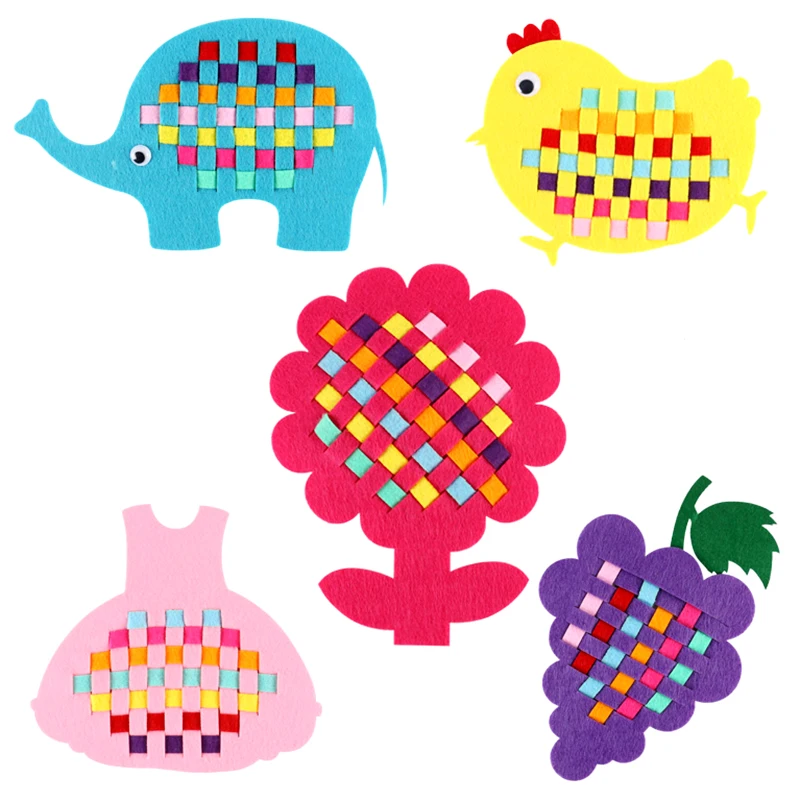 2 шт. Детский пазл игрушка из нетканого материала|Поделки своими руками| |