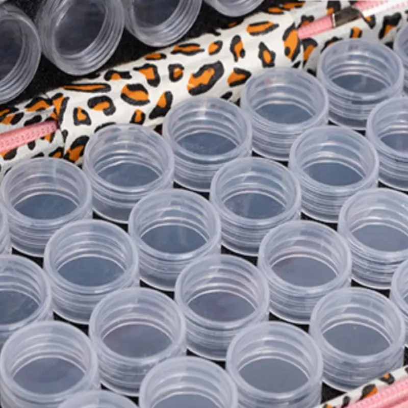 

84 Grids Bottles Diamond Painting Accessories Storage Box Rhinestones Container