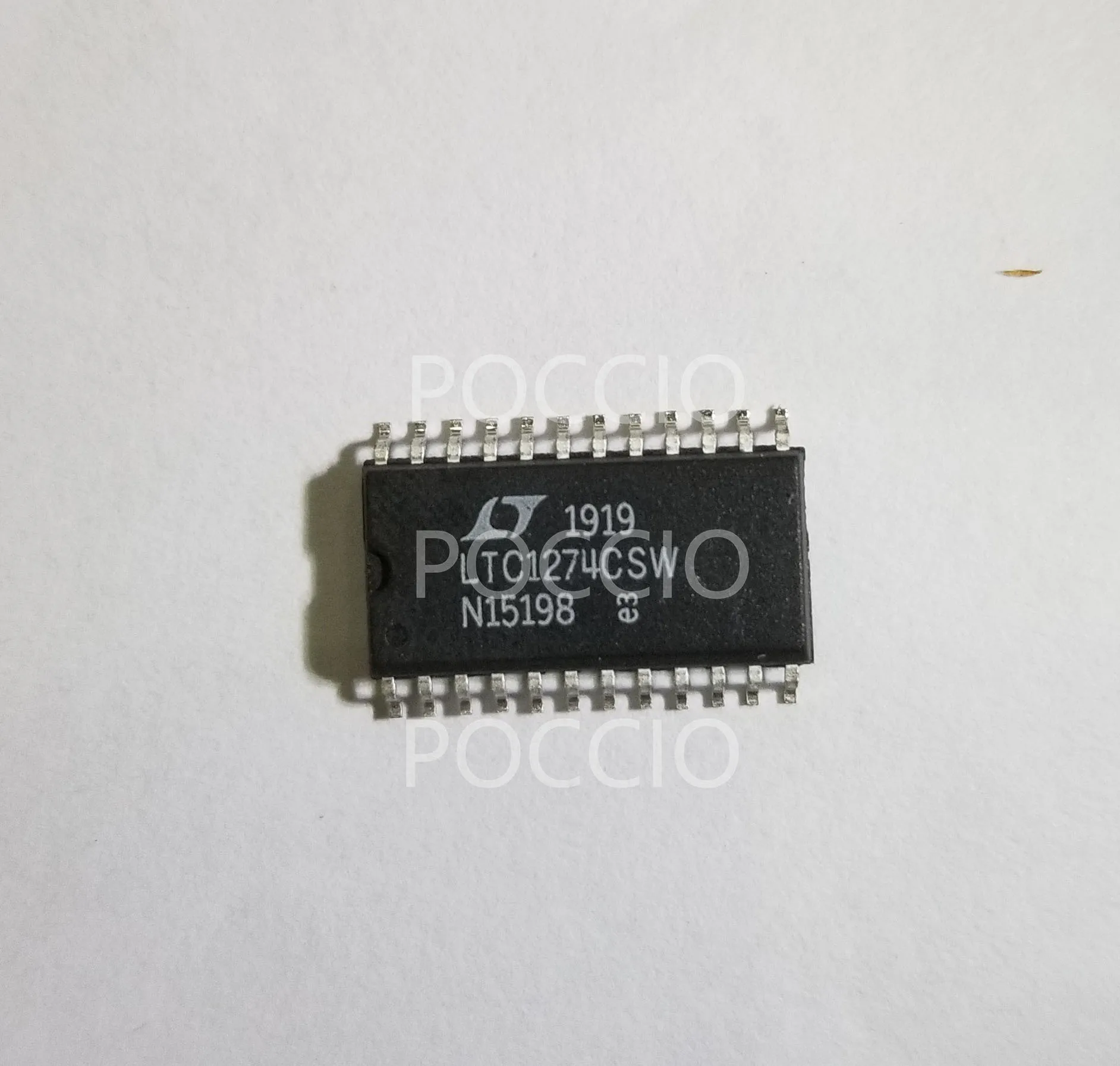 

LTC1274CSW LTC1274ISW LTC1274 - 12-Bit, 10mW, 100ksps ADCs with 1uA Shutdown