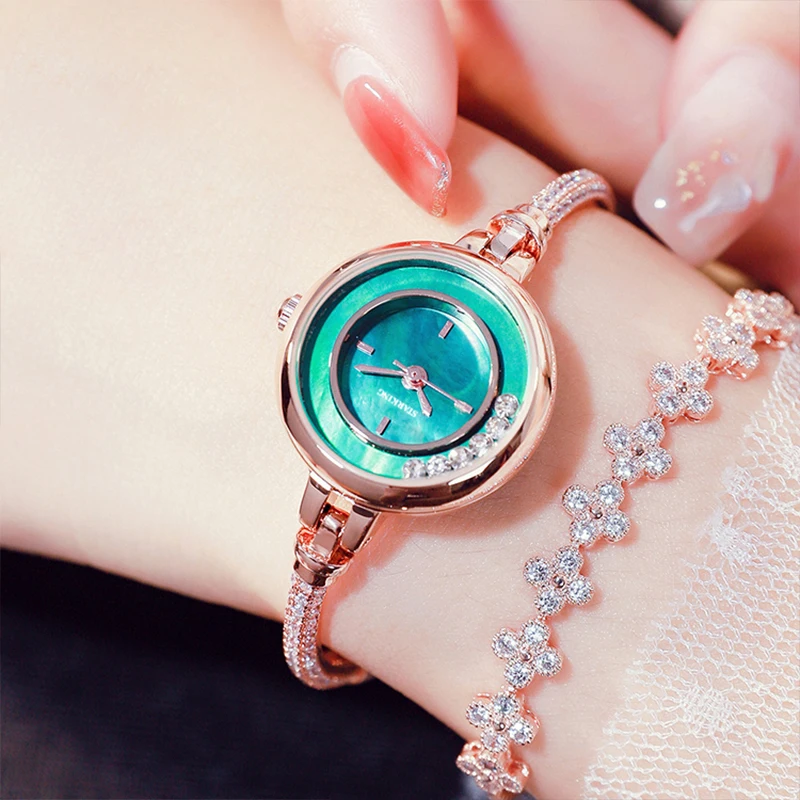 STARKING Fashion Women's Watches Elegant Luxury Brand Woman Watch Stainless Steel Watch Rose Gold  Waterproof Reloj Mujer enlarge