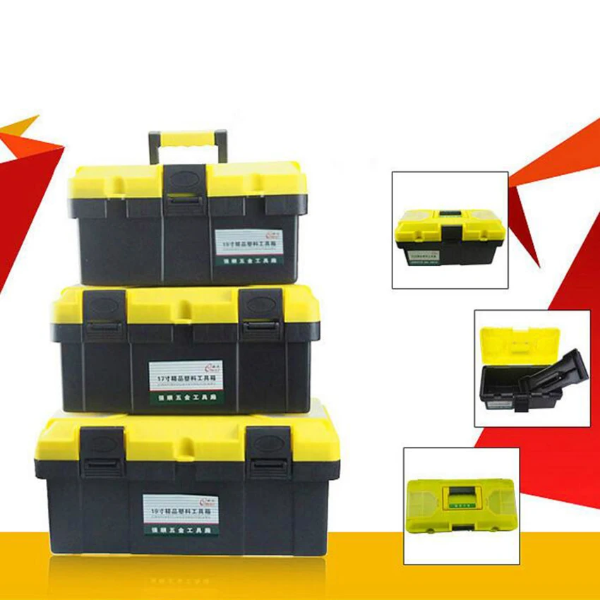 Многофункциональный ящик для инструментов из АБС-пластика 14 дюймов 17
