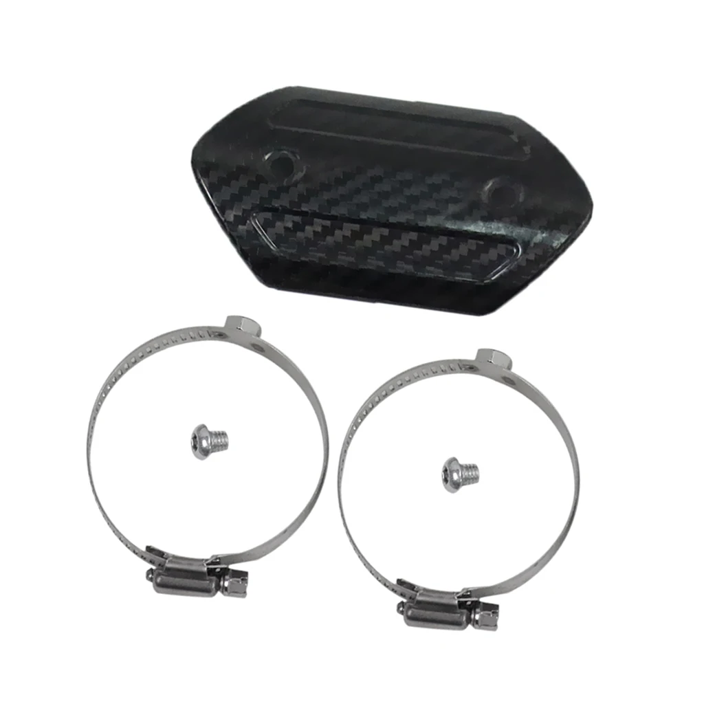 4 дюймовый защитный чехол из углеродного волокна для мотоцикла|Сборные части| |