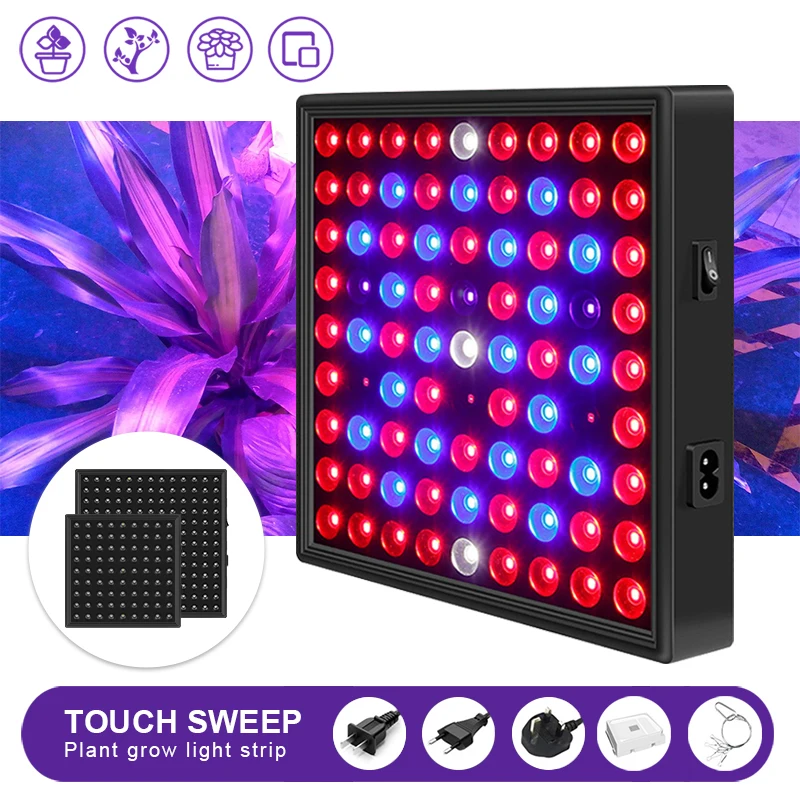

LED Grow Light 30w 50w Grow Light Aquarium Hydroponics Plant Kit EU US UK Vegetable Flower Lamp Indoor Plant Lamp Illumination