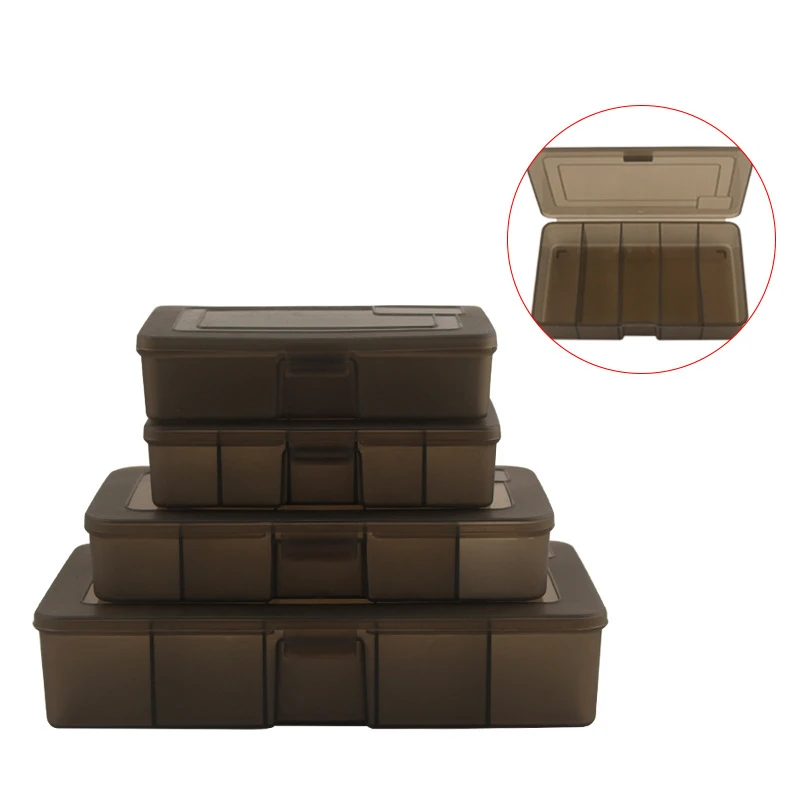 

Fishing Tackle Box for Baits Hooks Transparent Plastic Storage Lure Box