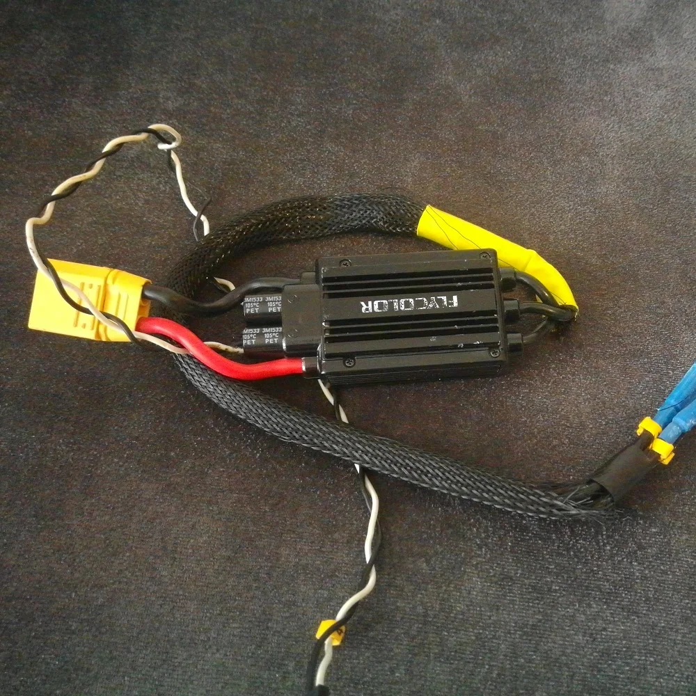 FLYCOLOR ESC FLYDRAGON Pro 80A HV бесщеточный контроллер скорости двигателя для RC Airplane 80A|tool