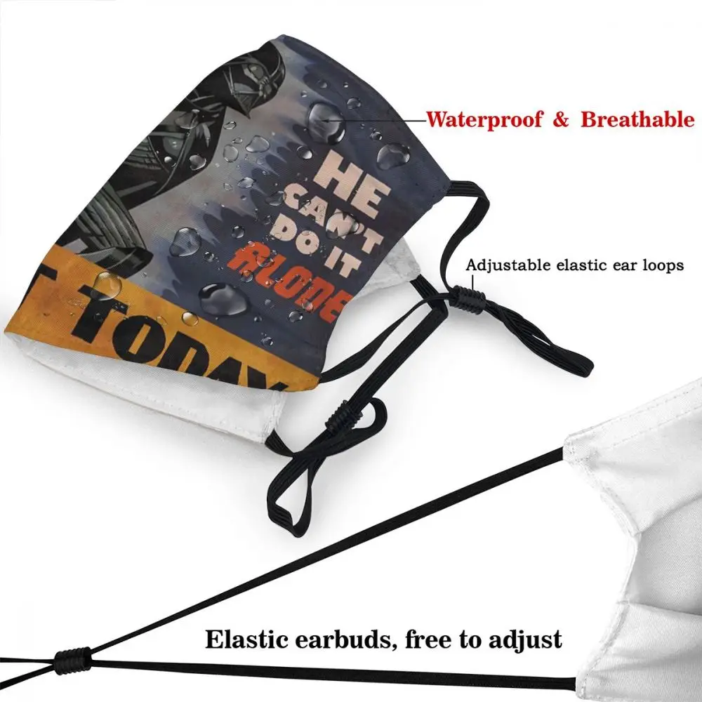 Рисунок &quotЗвездные войны&quot маски многоразовые анти-туман и пыльные защитные с