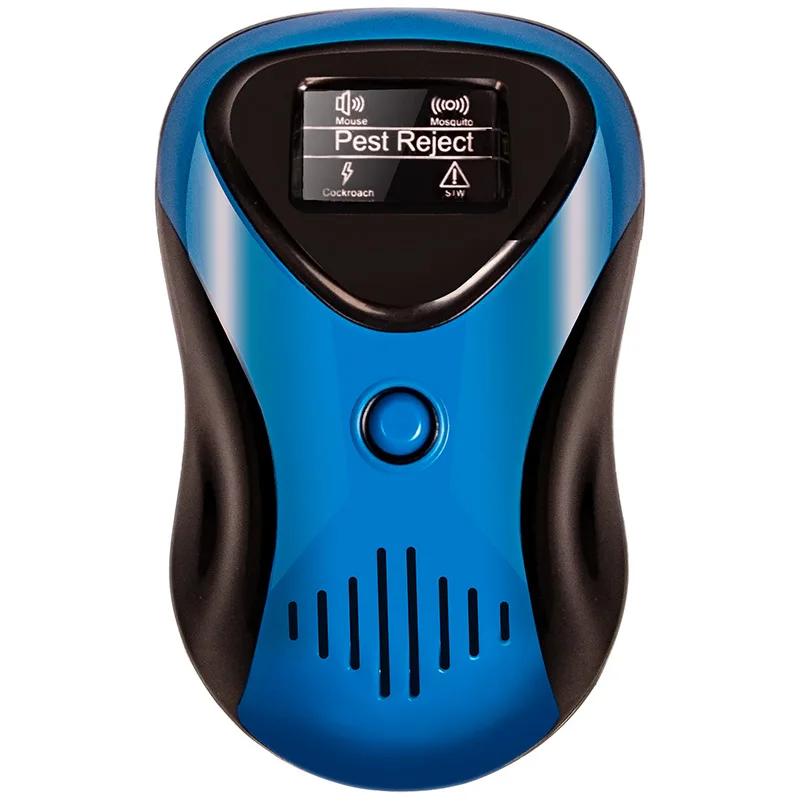 

Ultrasonic Pest Repeller Electronic Mosquito Repellent 4 Modes Intelligent Frequency Conversion Efficiently Repelling Pest EU US