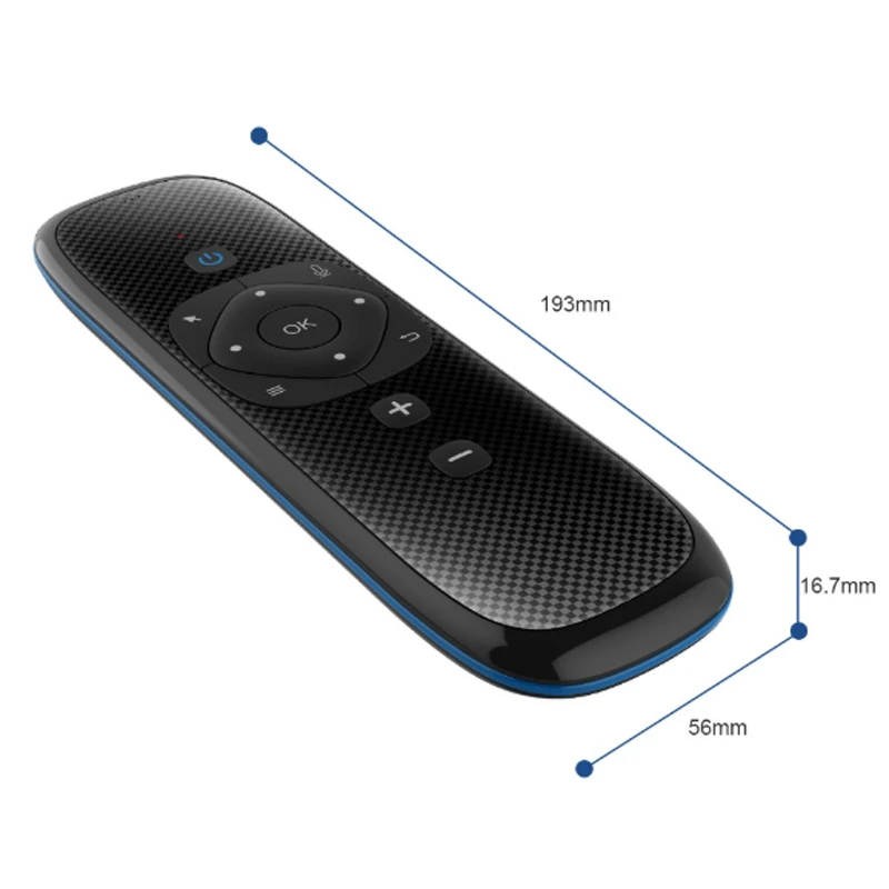 W2 Air Mouse Voice Function Gyro Sensing Wireless Keyboard Remote English Version for Smart TV Box/Mini PC /Projecter | Электроника