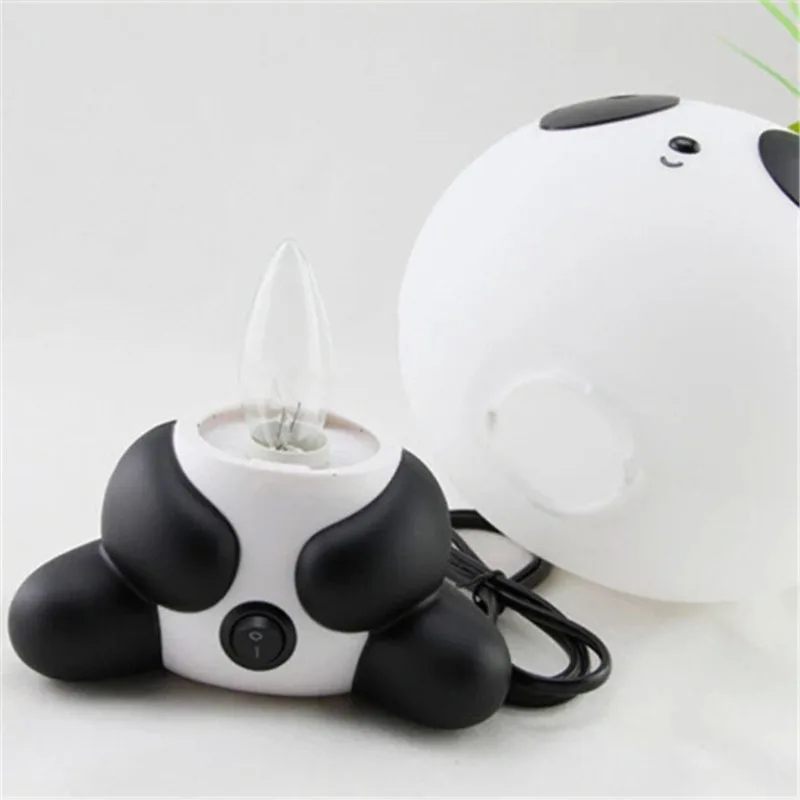 

Panda Night Light Baby Bedroom Lamps Child Cartoon Pets Rabbit PVC Plastic Sleep Led Kid Lamp Bulb Nightlight for Children