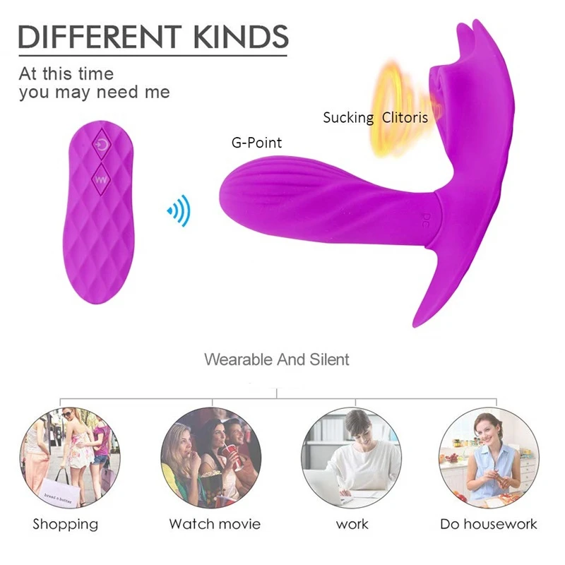 Вибратор с дистанционным управлением бабочка секс-игрушки для женщин точка G