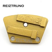 reiztruno 212pcd two segment fan shaped and pcd diamond floor polishing pads grinding discs for concrete epoxy removal