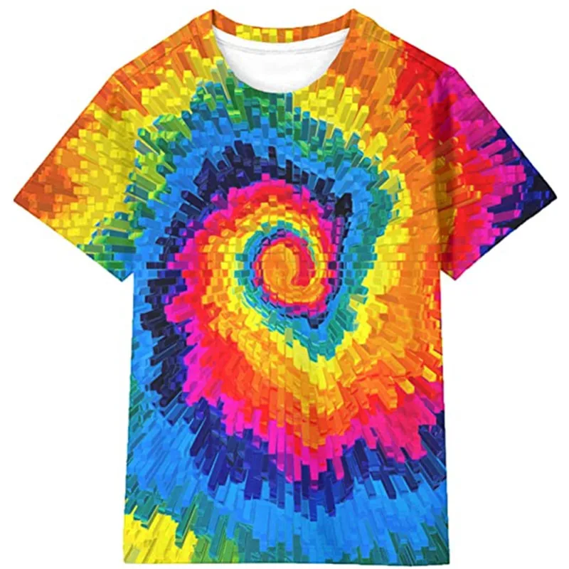 Новая летняя Мягкая футболка с 3D принтом для мужчин и женщин детская модная