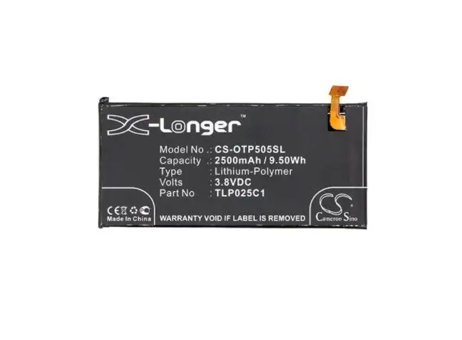 

cameron sino 2500mah battery for ALCATEL One Touch Allure Fierce 4 Idol 3 5.5 Pop 4 Plus 4+ OT-50560 OT-5056D OT-5056N