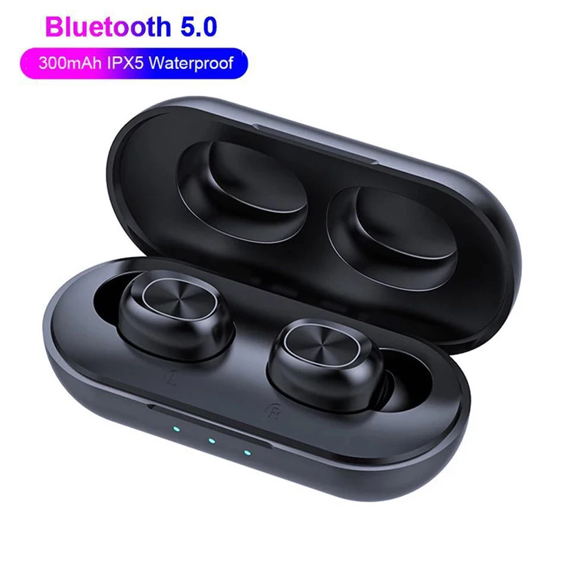 

IPX5 Waterproof Headphone True HIFI Wireless Bluetooth 5.0 Headset Sports Fitness Twins Headset 3D Stereo Portable Charging Box