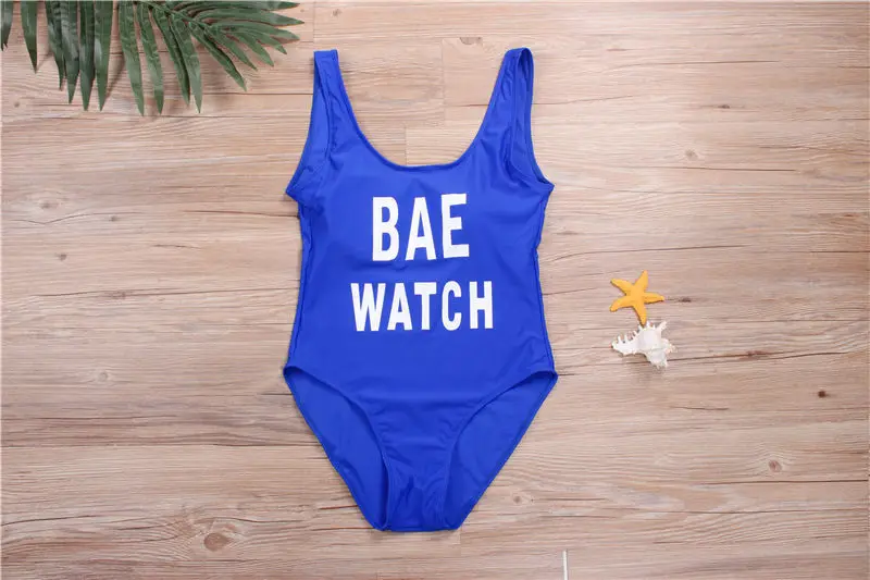 BAE WATCH женский купальник закрытый боди Цельный купальник женский красный слитный Монокини купальник сексуальный слитный купальник