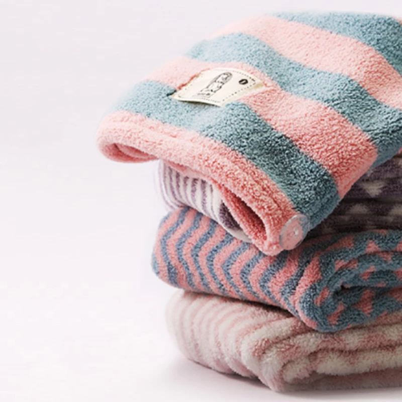 Повязка для волос из микрофибры женщин и девушек быстросохнущая сушильная шапка