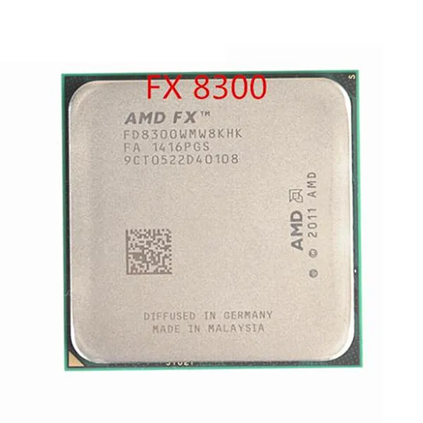 Бесплатная доставка Восьмиядерный процессор AMD FX 8300 3 3G/8M/95W разъем AM3 +