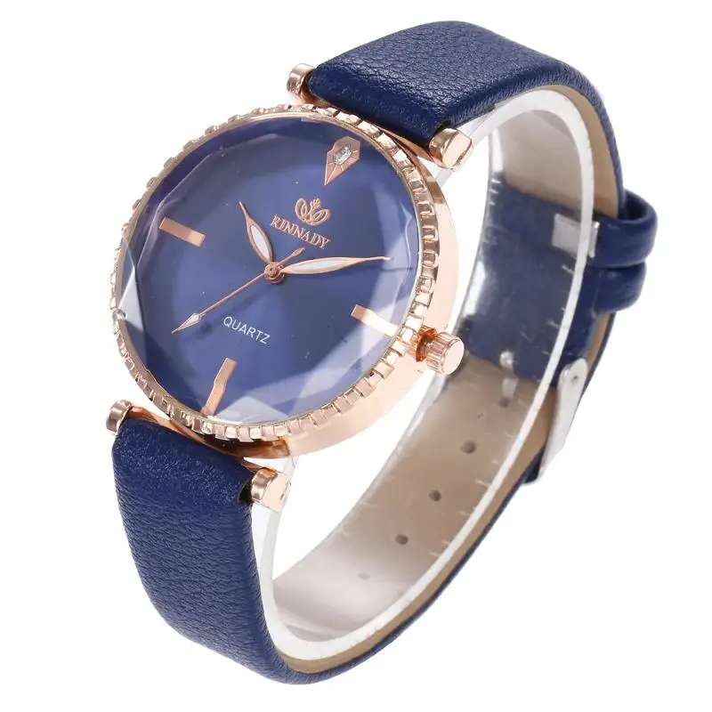 Полигональный циферблат дизайнерские женские наручные часы роскошные модные