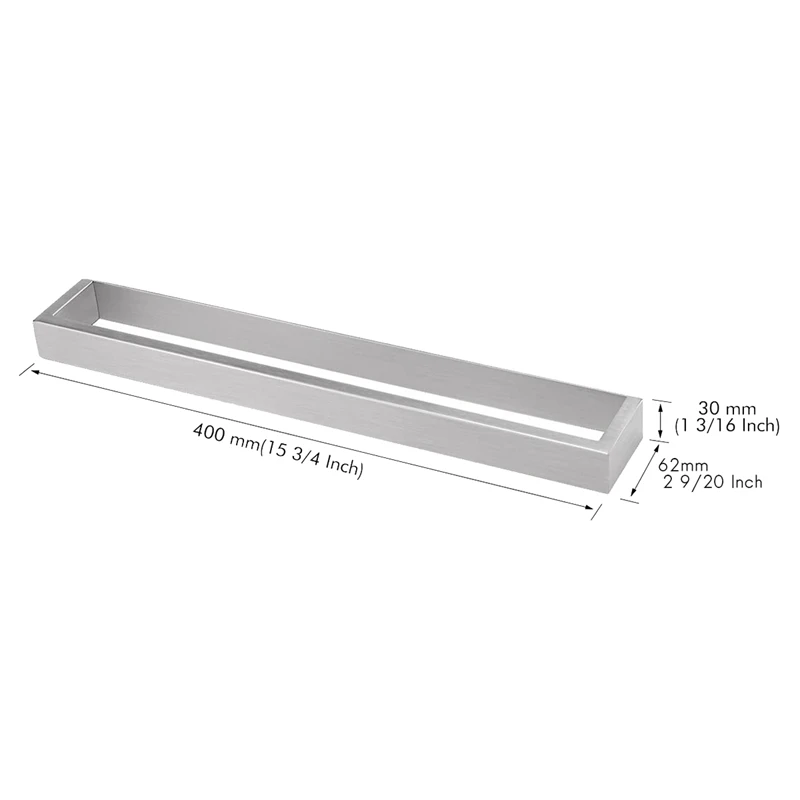 

Towel Holder Without Drilling Stainless Steel Towel Ring Self-Adhesive Towel Holder Bathroom Guest Towel Holder