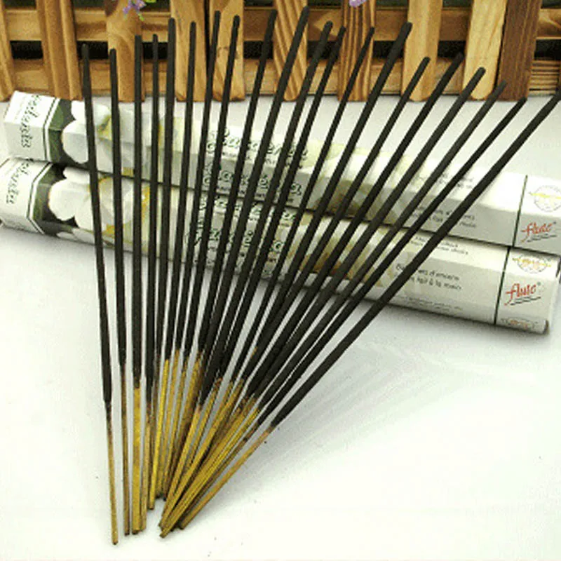 Палочки для ароматизатора 120 стильных палочек/коробка индийские палочки цветные