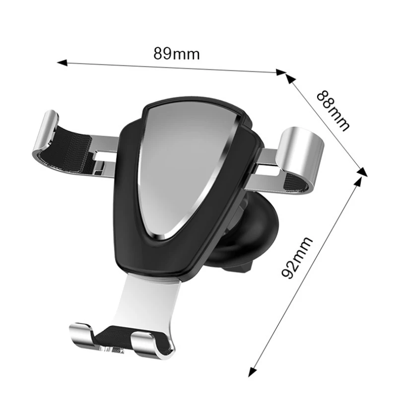 Универсальный гравитационный металлический Автомобильный держатель для