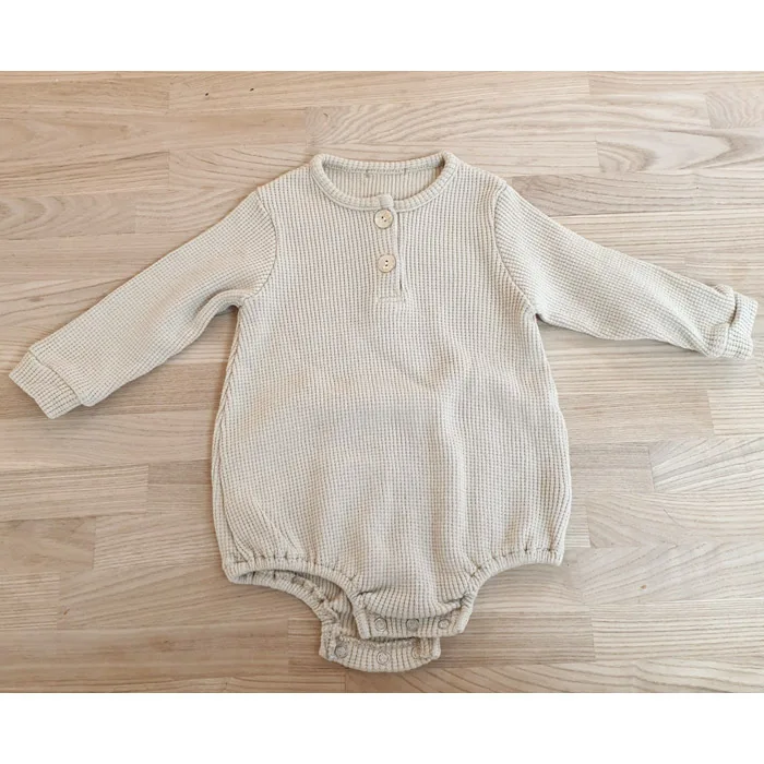 Трикотажная Одежда для новорожденных Сезон весна зима Хлопковый комбинезон в