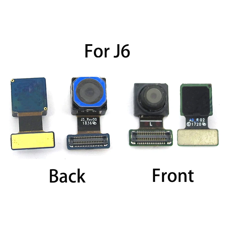 Гибкий кабель задней передней камеры для Samsung J4 + J415F J6 J600F J610F J8 J810F запасные части