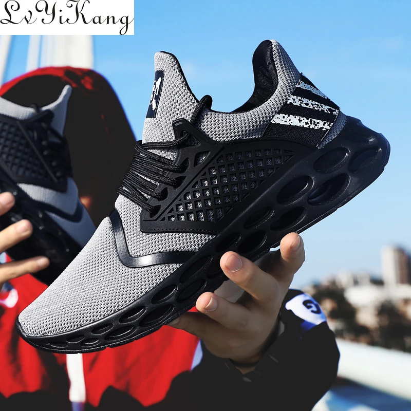 Новинка 2019 мужские белые кроссовки унисекс теннисные легкие сетчатые