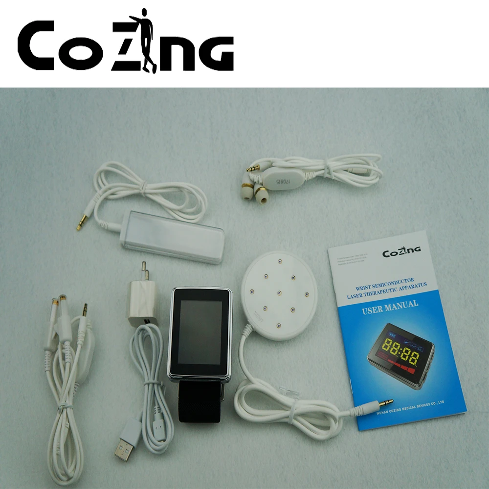 Верхние полупроводниковые красные холодные Лазерные Терапевтические часы для
