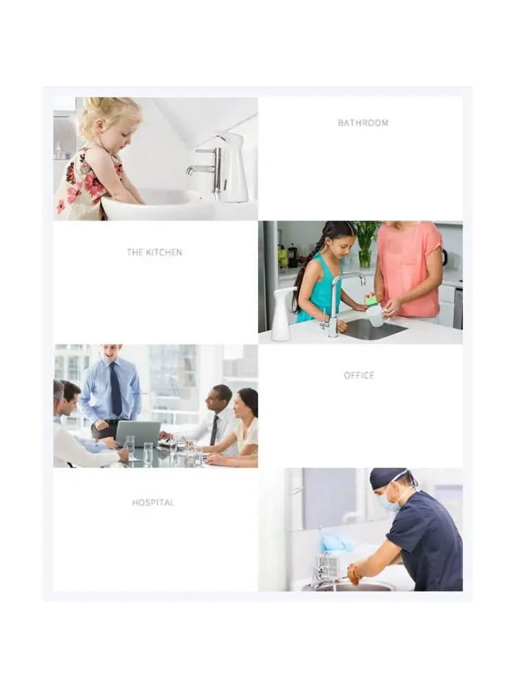 

400ml Intelligent Automatic Induction Touchless Bathroom Liquid Soap Dispenser 11UA