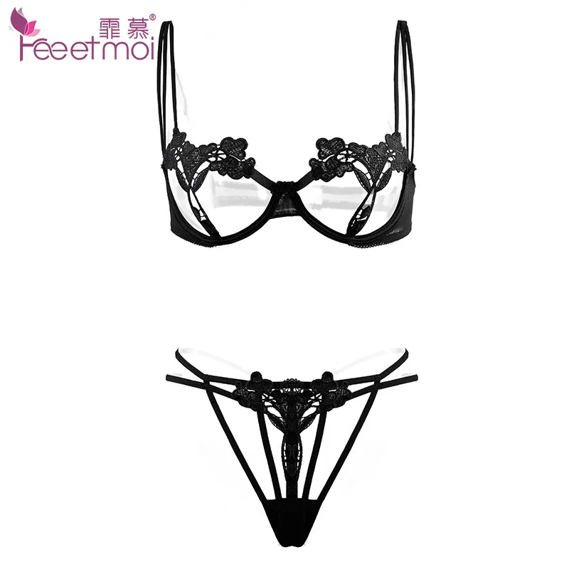 

Сексуальное нижнее белье женская униформа кружевная Водорастворимая стальная кронштейн с принтом Собранный сексуальный трёхточечный кос...
