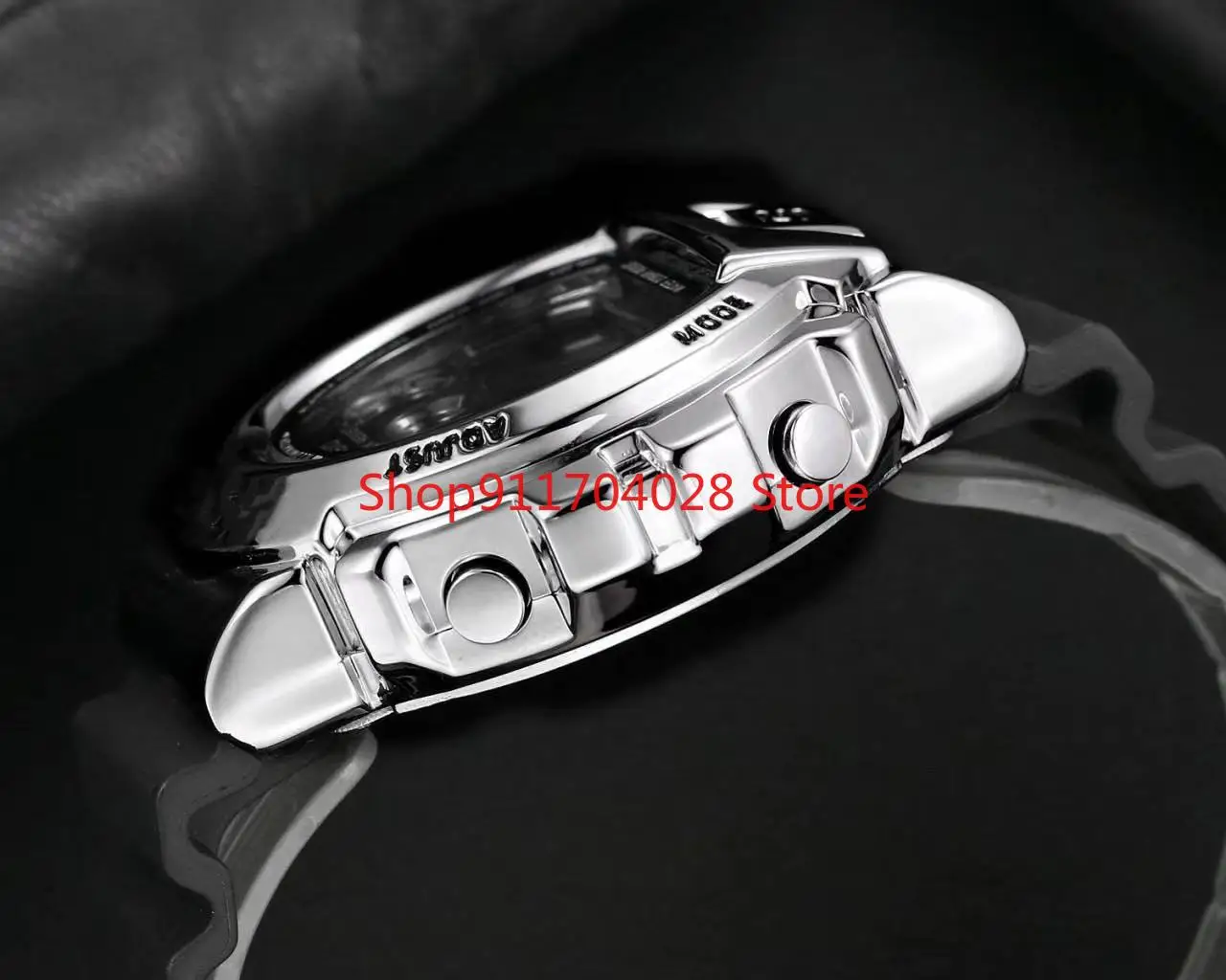 

High quality 6900 alloy sports men's quartz watch LED waterproof digital watch automatic thermometer measurement world time