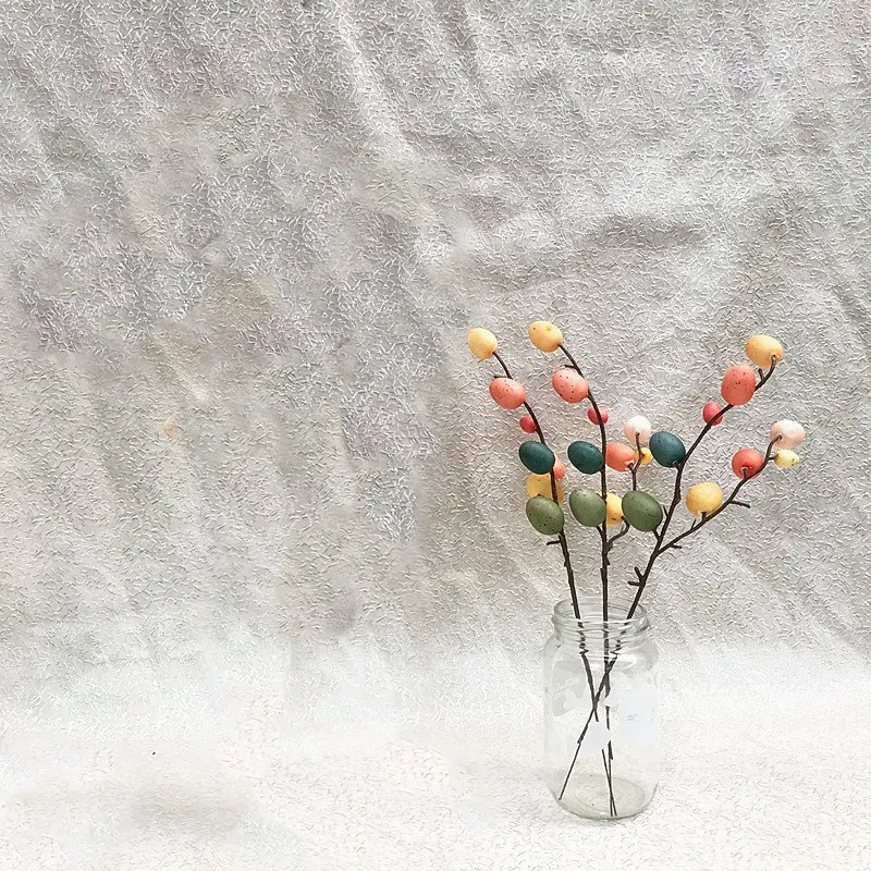 8 шт пасхальное яйцо дерево декор креативная ветка с росписью яйца украшение