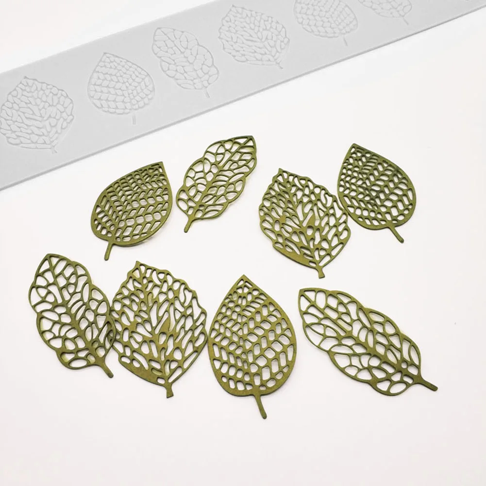 Силиконовая листовая форма формы для помадки шоколада украшения торта выпечки