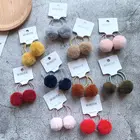 2 шт. новые милые головные уборы принцессы с шариками Детские эластичные повязки для волос Детские повязки аксессуары для девочек детский головной убор