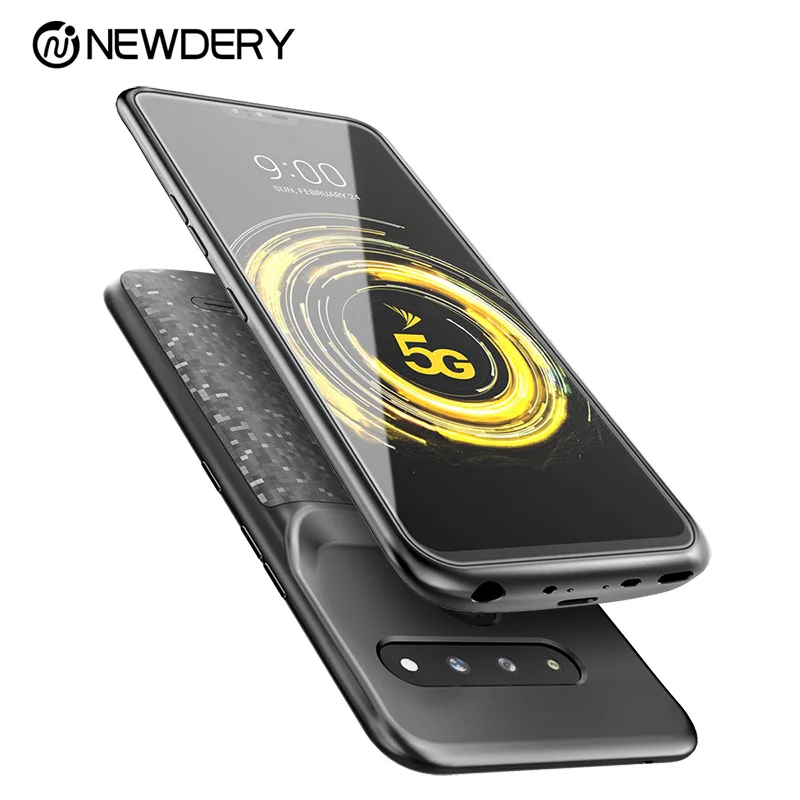 Аккумулятор NEWDERY чехол для LG V 50 чехол-аккумулятор 4700 мАч Тонкий чехол для LG V50