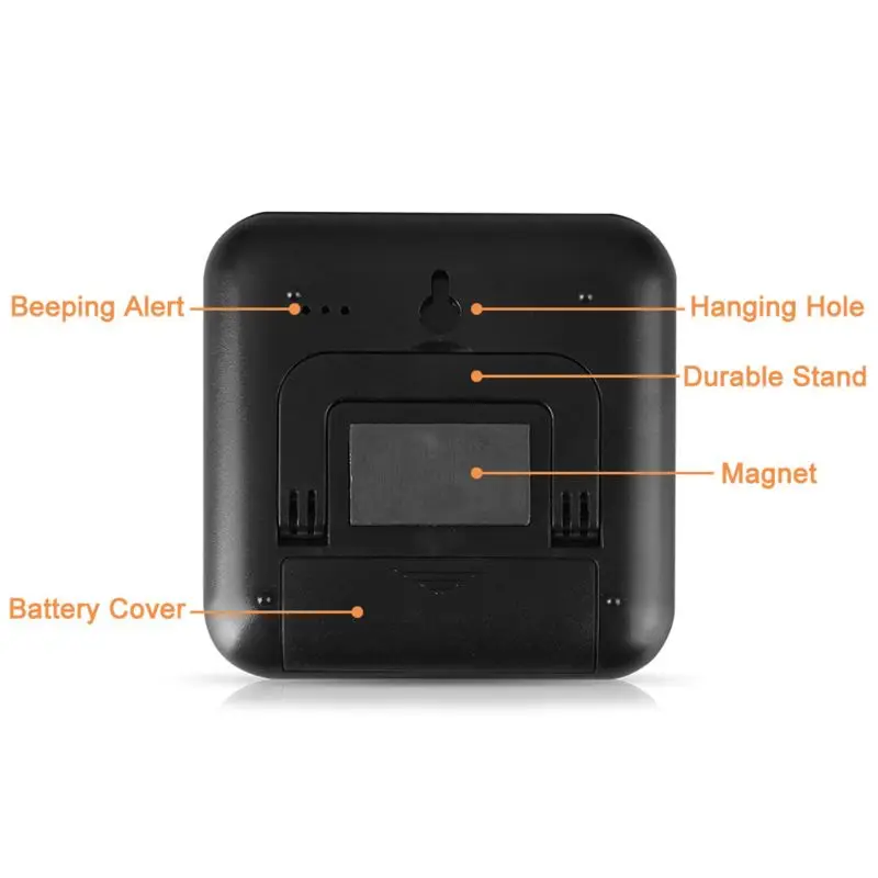 Цифровой кухонный таймер с ЖК дисплеем кухонные часы магнитом будильник прямого