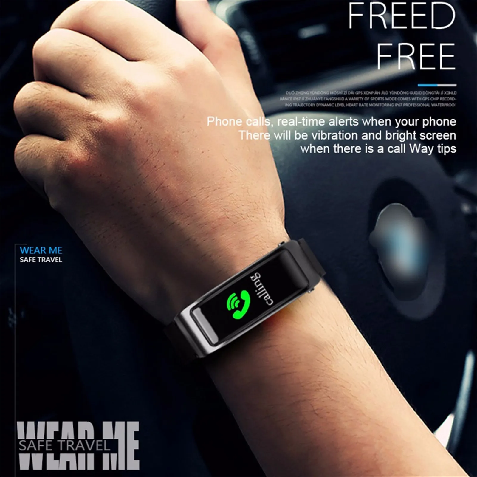 

Fashion Men Women Smart Watch Y3Plus 2-in-1 Smart Bracelet With Blueteeth Earphone Smart Watch 0.96 In Smartwatch Sport Watch