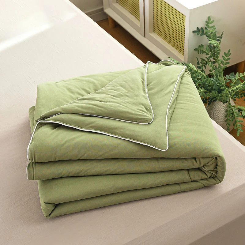 Утяжеленное одеяло премиум класса из хлопка с бусинами для улучшения