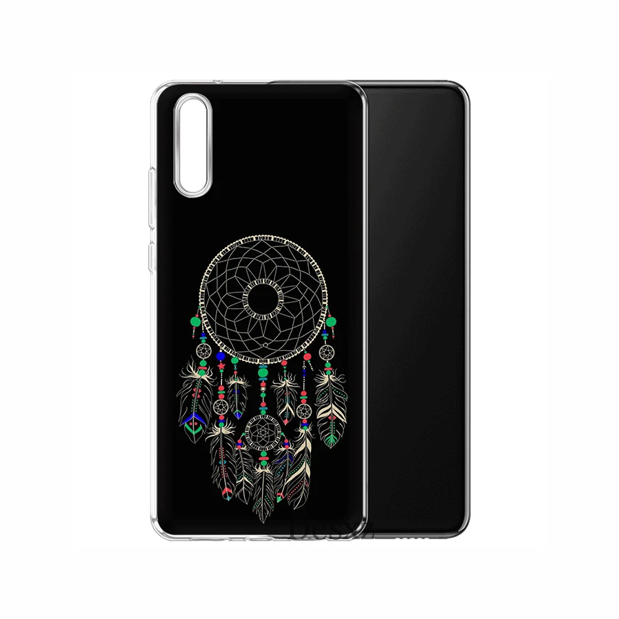 Чехол для мобильного телефона TPU huawei P30 P20 P10 P8 P9 Lite Pro P Smart Z Plus чехол Ловец снов с
