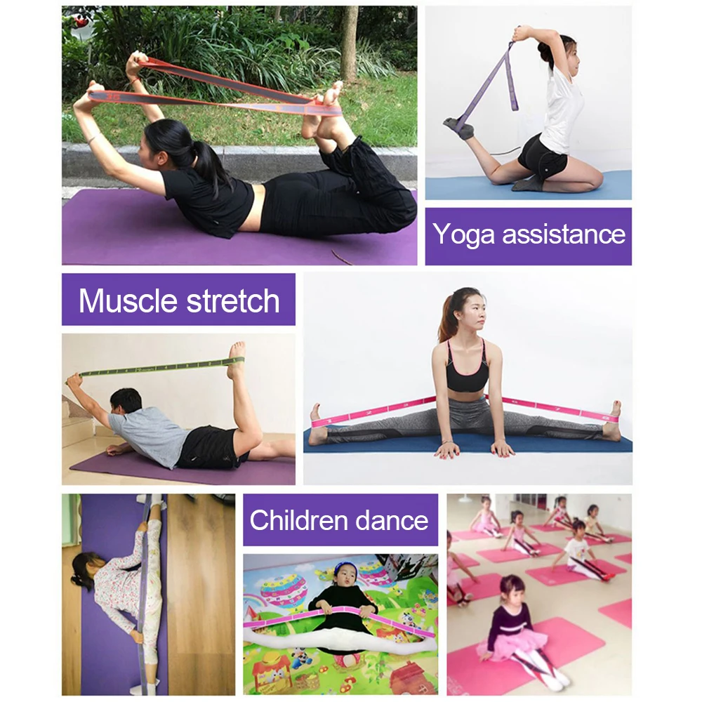 Взрослый Йога тянуть ремень полиэстер латекс эластичный туфли для латинских